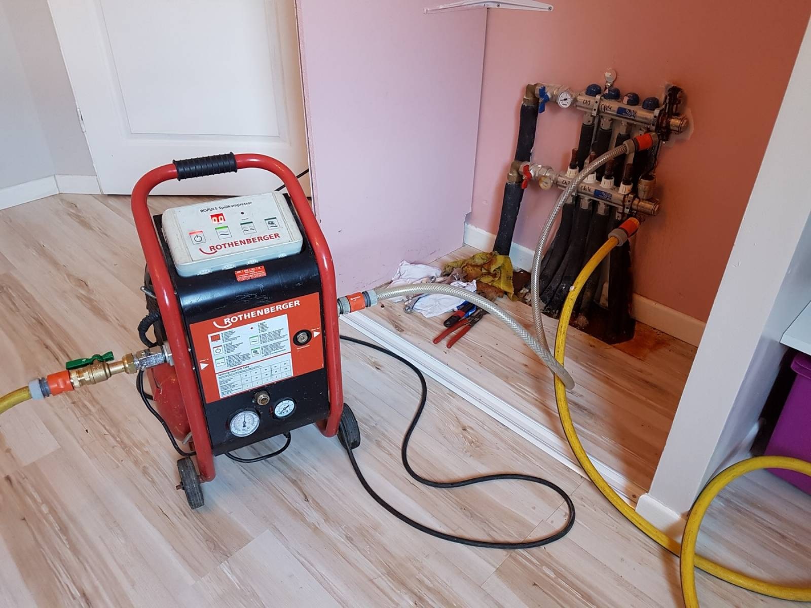 Karlıktepe Vaillant Hermetik Şofben Petek Temizliği